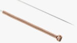 Large Acupuncture Needle Gold