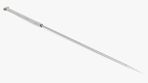 Large Acupuncture Needle Silver