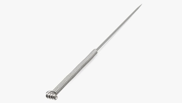 Large Acupuncture Needle Silver