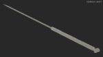 Large Acupuncture Needle Silver