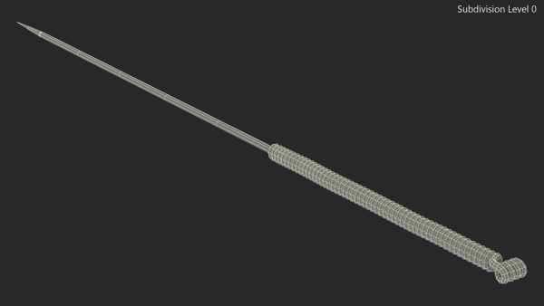 Large Acupuncture Needle Silver