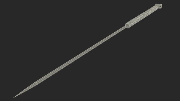 Large Acupuncture Needle Silver