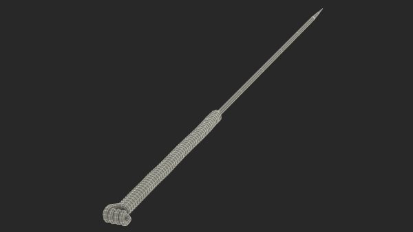 Large Acupuncture Needle Silver