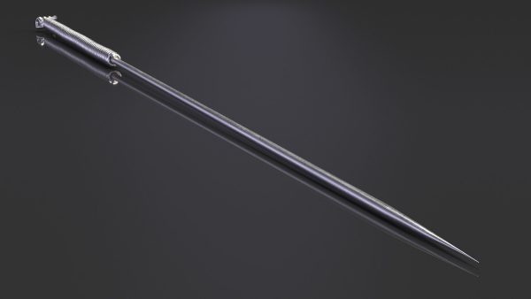 Large Acupuncture Needle Silver