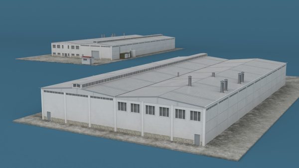 Large Factory Building