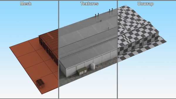 Large Factory Building