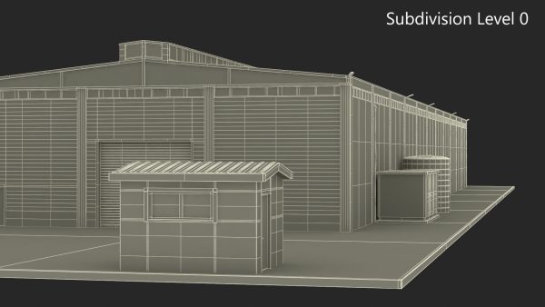 Large Factory Building