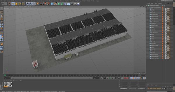 Large Factory Building