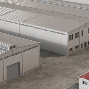Large Factory Building
