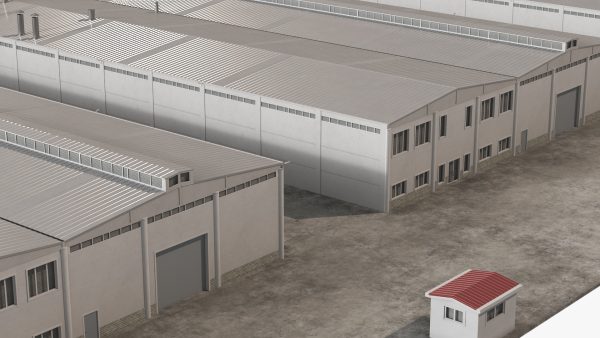 Large Factory Building