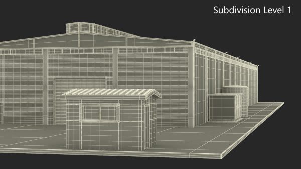 Large Factory Building