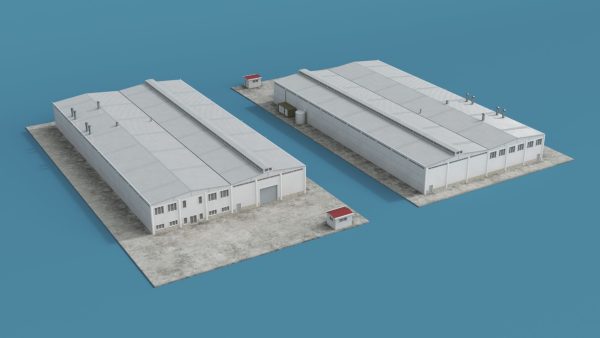 Large Factory Building