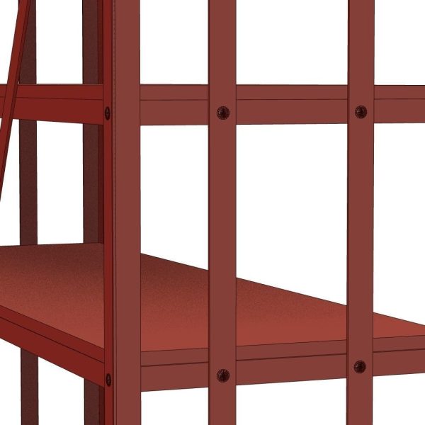 Large metal rack