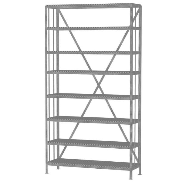 Large metal rack