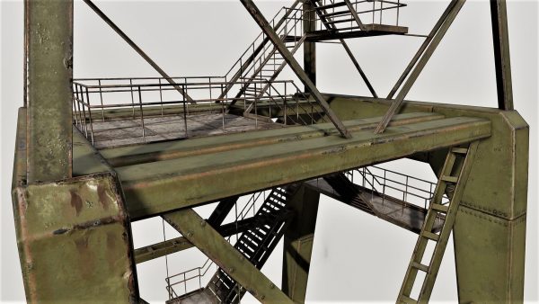 Large Old Crane PBR