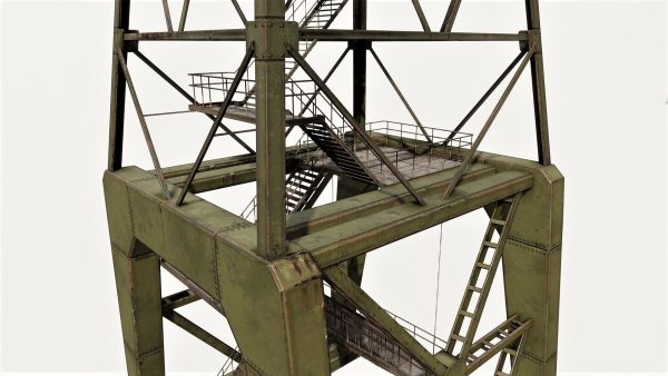Large Old Crane PBR