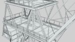 Large Old Crane PBR