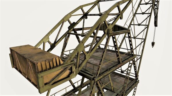 Large Old Crane PBR