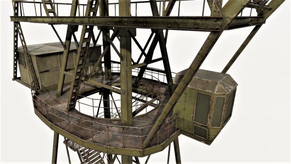 Large Old Crane PBR