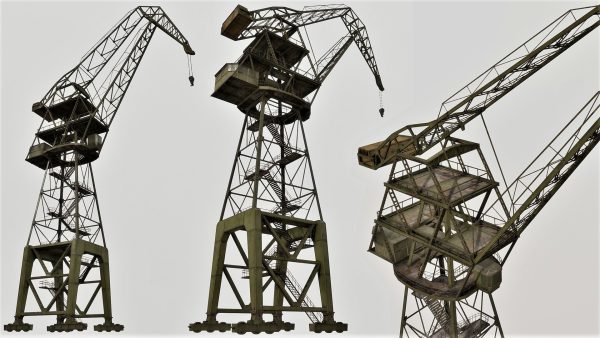 Large Old Crane PBR