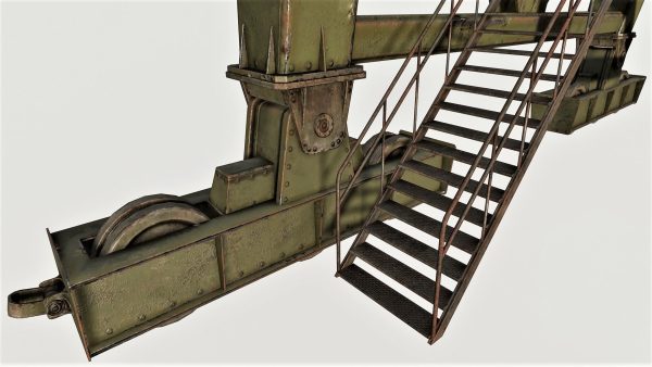 Large Old Crane PBR