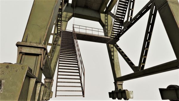 Large Old Crane PBR