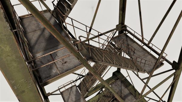 Large Old Crane PBR