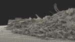 Large Pile of Construction Waste