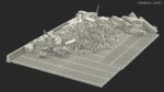 Large Pile of Construction Waste