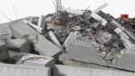 Large Pile of Construction Waste