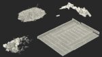 Large Pile of Construction Waste
