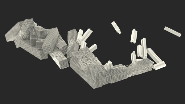 Large Pile of Construction Waste