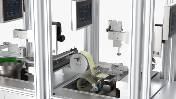 Laser Marking Visual Labeling -Clamping - Buckle Production Line