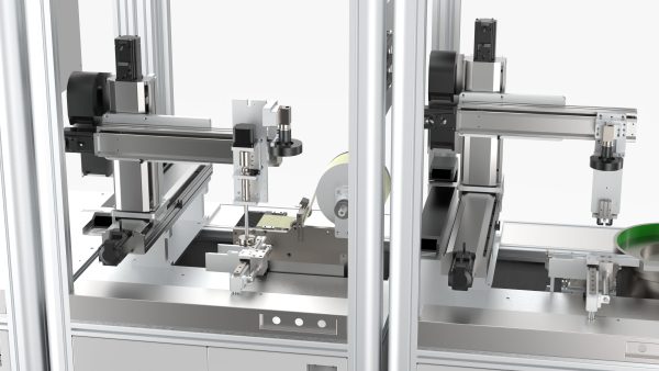 Laser Marking Visual Labeling -Clamping - Buckle Production Line