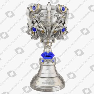 League of Legends Summoners Cup Trophy 3D Model