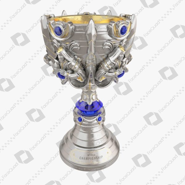League of Legends Summoners Cup Trophy 3D Model