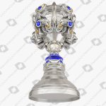 League of Legends Summoners Cup Trophy 3D Model