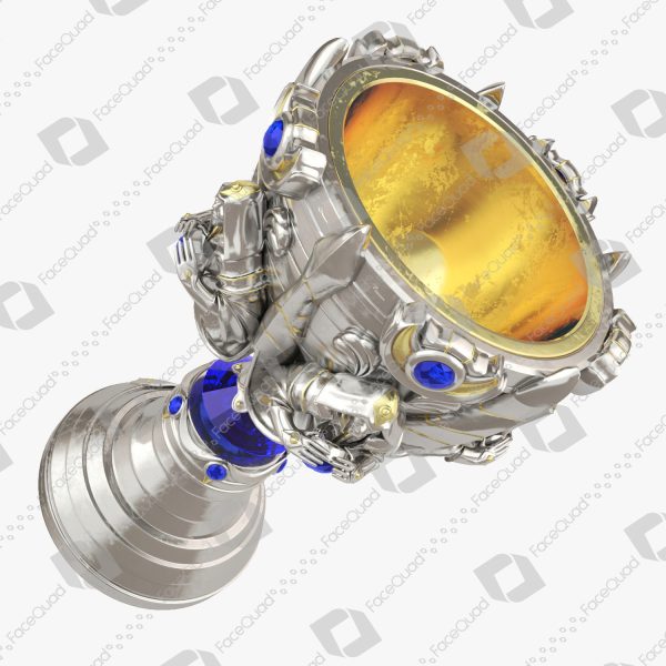 League of Legends Summoners Cup Trophy 3D Model