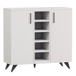 Leander Kuchenschrank mit Regalen