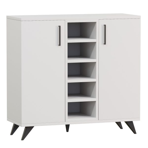 Leander Kuchenschrank mit Regalen