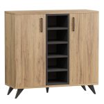 Leander Kuchenschrank mit Regalen