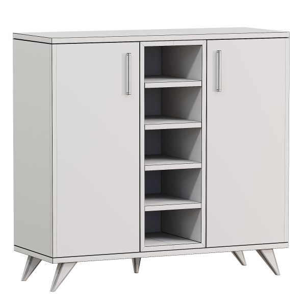 Leander Kuchenschrank mit Regalen