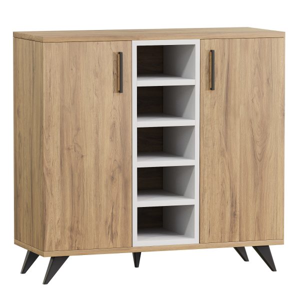 Leander Kuchenschrank mit Regalen