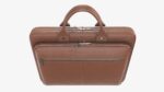 Leather laptop bag briefcase handbag 01