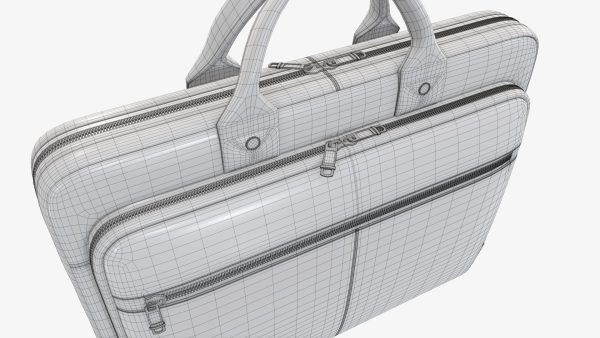 Leather laptop bag briefcase handbag 01