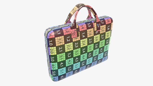 Leather laptop bag briefcase handbag 01