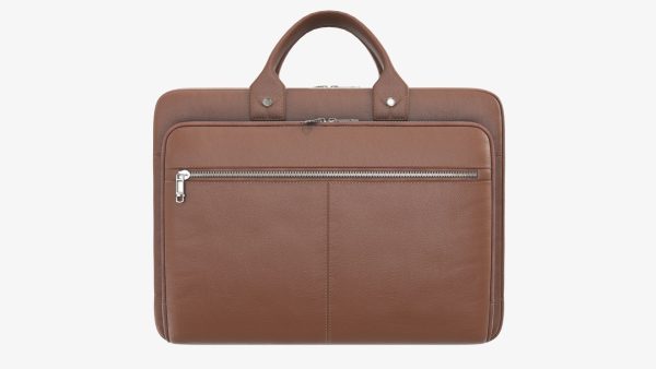Leather laptop bag briefcase handbag 01