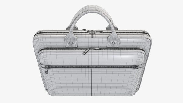 Leather laptop bag briefcase handbag 01