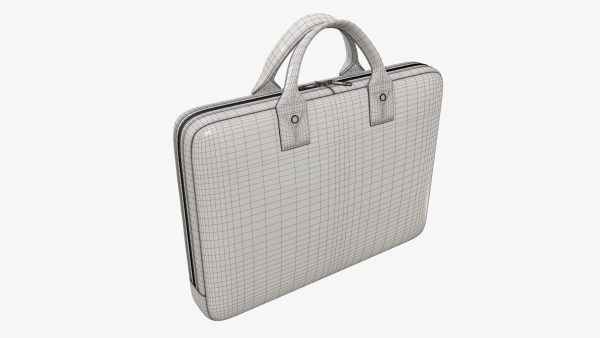 Leather laptop bag briefcase handbag 01