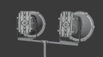 Led Industrial Lighting With Stand